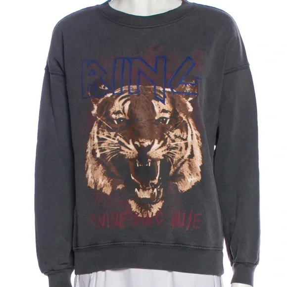 Anine bing sweater tiger hot sale